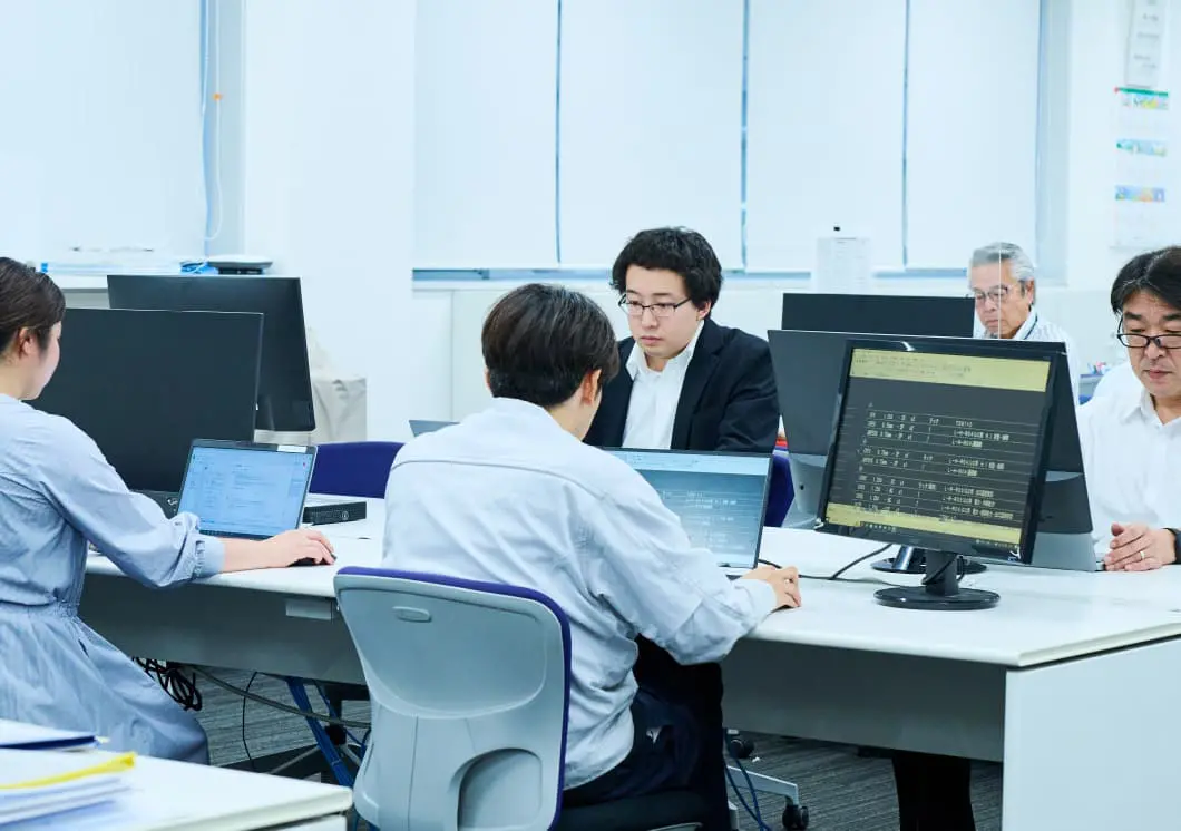 社員の写真